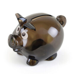 Mini Plastic Piggy Bank - 1 Colour - Image 2
