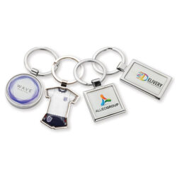 Domed Metal Key Ring - Image 5