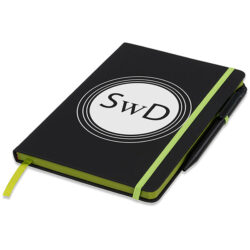 Medium Noir Edge Notebook - Spot Colour - Image 2