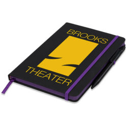 Medium Noir Edge Notebook - Spot Colour - Image 4