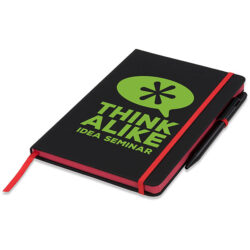 Medium Noir Edge Notebook - Spot Colour - Image 5