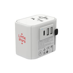 Universal Travel Adaptor - Spot Colour - Image 7