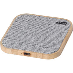 Bamboo Fast Wireless Charger - Full Colour
